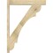 Ekena Millwork Olympic Block Rough Sawn Outlooker, Douglas Fir, 6"W x 34"D x 46"H OUT06X34X46OLY05RDF - alternate 2